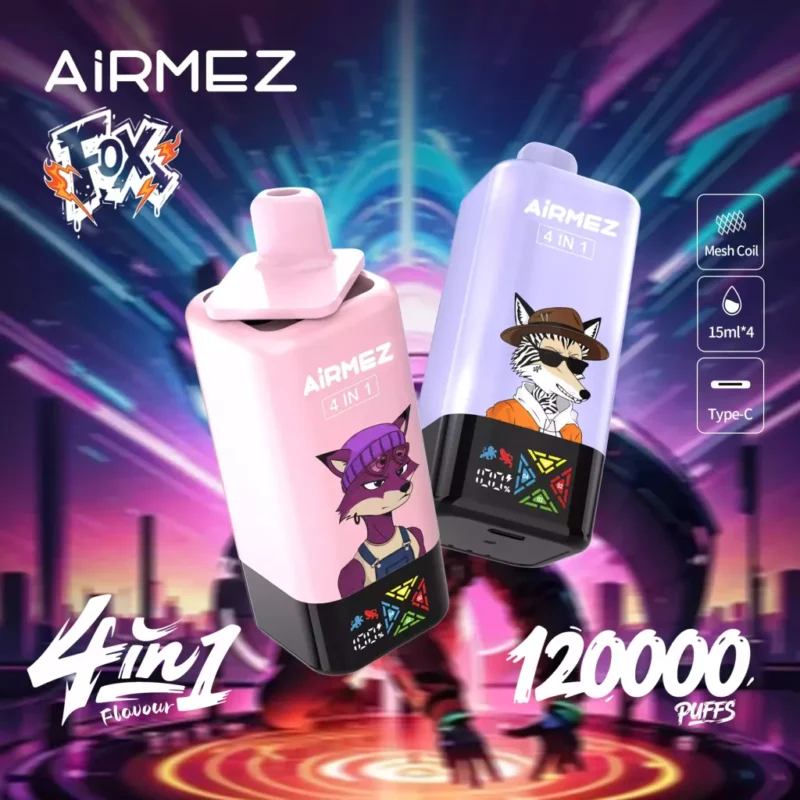 airmez-fox-120.000-puhov-4-v-1-vec-okusov-dolgotrajno-vapeanje-v-sloveniji-7