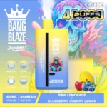 Bang Blaze 40K Puffs – Dual Flavors Disposable Vape, 40.000 vlekov, Dual Mesh Coil, 650mAh Polnilna Baterija
