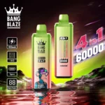 Bang Blaze 60000 Puffs 4 in 1 Elektronska Cigareta z 4 Aromami, 650 mAh Baterijo in Type C Polnjenjem