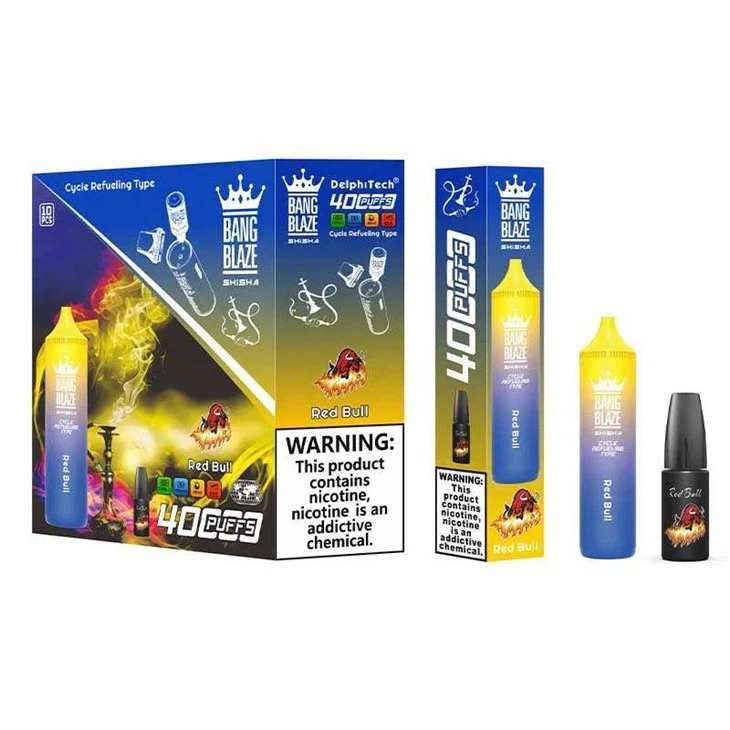 bang blaze shisha 40k puffs 40.000 potegov 650 mah baterija nastavljiv pretok zraka premium disposable vape 1