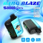 Bang Blaze Starry 50K Puffs – 50.000 Potegov, LED Zaslon, Type C Polnjenje, Premium Disposable Vape