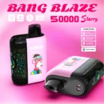 Bang Blaze Starry 50K Puffs – 50.000 Potegov, LED Zaslon, Type C Polnjenje, Premium Disposable Vape