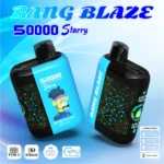 Bang Blaze Starry 50K Puffs – 50.000 Potegov, LED Zaslon, Type C Polnjenje, Premium Disposable Vape