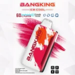 Bang King 60K Puffs Ice Cool – Visokokakovostna disposable e cigareta z 60.000 potegi, Quad Mesh in LED zaslonom