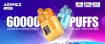 Airmez Lux 60K Puffs – Polnljiv E-cigaret z 30ml E-tekočine za Slovenijo - slika 14