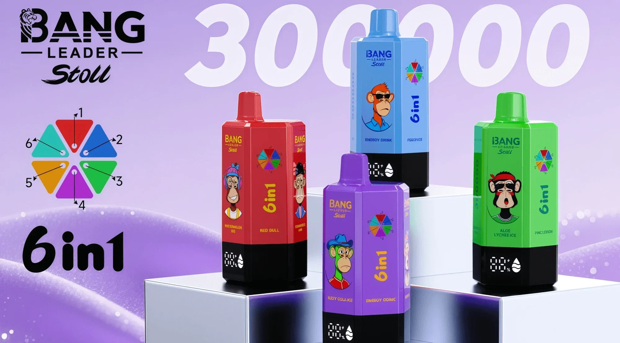 Bang-Leader-Stoll-300K-6-in-1-Disposable-Vape-0-2-3-5-Nicotines-12Flavors-With-LED-Display-Ultra-Long-Performance-Factory-Wholesale-FDVape-10