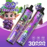 QQ Bang 30000 Puffs – Eno-uporabna Disposable Vape s Sadnimi Okusi in Kristalnim Dizajnom za Slovenijo