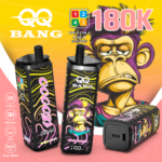 QQ Bang 180000 Puffs – Polnilna Disposable Vape s 4-v-1 Sistemom Okusov in LCD Zaslonom - slika 6