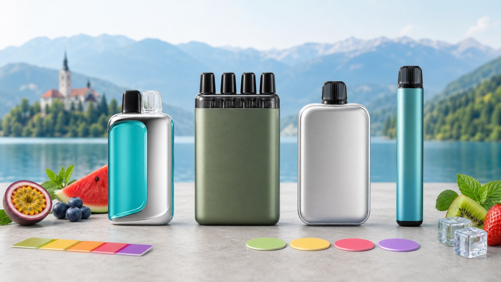 Domov 57 Sodobna primerjava vape naprav z več okusi za odrasle uporabnike v Sloveniji