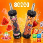 QQ Bang Blaze 80K Shisha – 80.000 Potegov, Pametni LED Zaslon in Type-C Hitro Polnjenje za Slovenijo