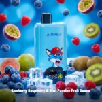 AIRMEZ FOX Pro 80K – Blueberry Raspberry in Kiwi Passion Fruit Guava