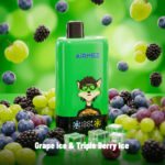 AIRMEZ FOX Pro 80K – Grape Ice in Triple Berry Ice