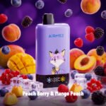 AIRMEZ FOX Pro 80K – Peach Berry in Mango Peach