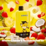 AIRMEZ FOX Pro 80K – Strawberry Banana in Pineapple Coconut Ice