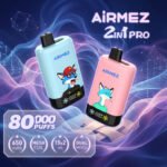 AIRMEZ FOX 2-v-1 Pro 80K – naprava z LED zaslonom