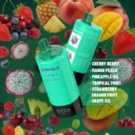 AIRMEZ EXCLUSIVE 300K – izvedba 05 s tropskimi in ledenimi okusi