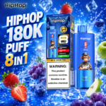 HIPHOP 8in1 180K – osem okusov z vrtljivim izbirnikom